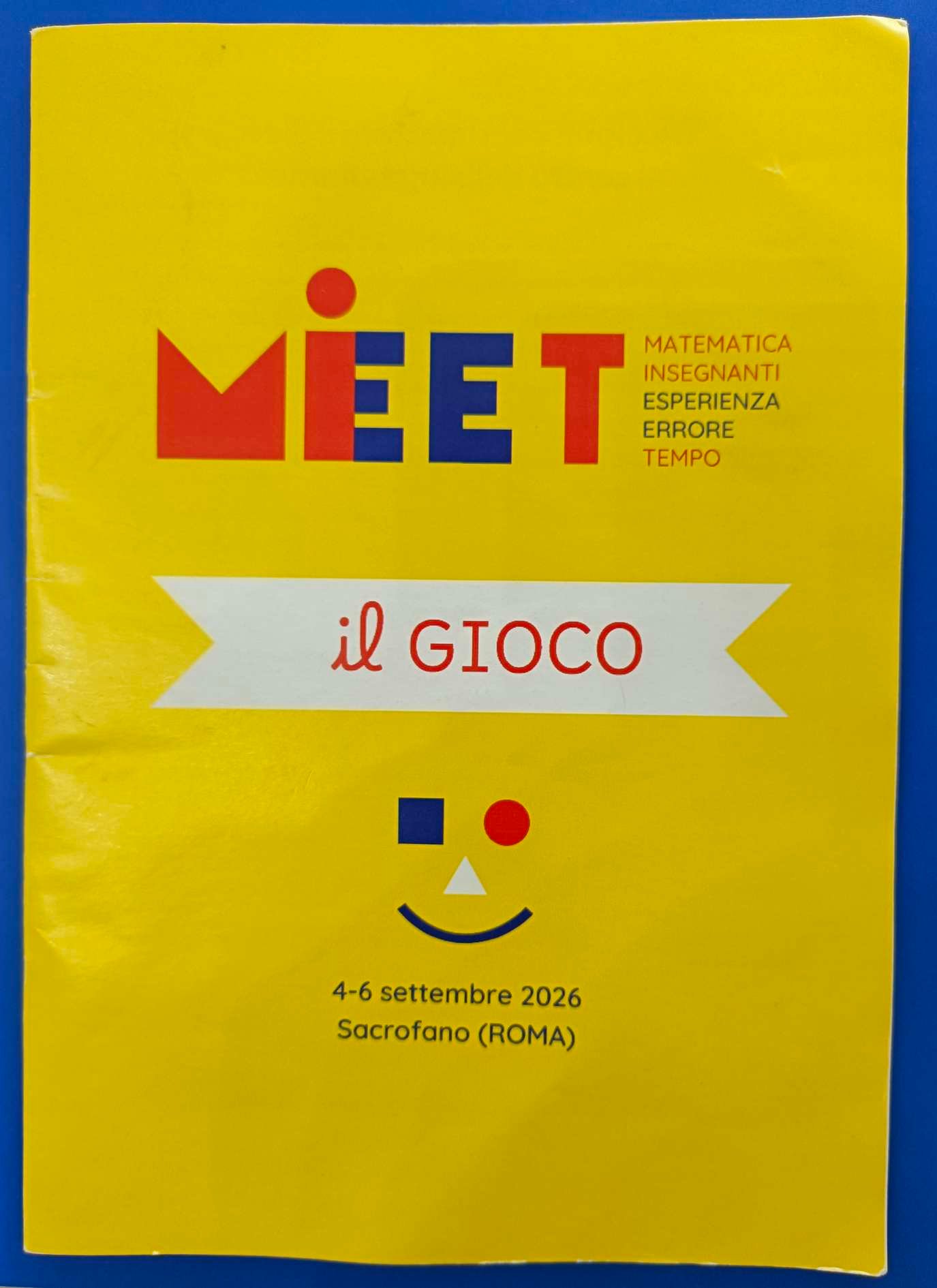MEET: Matematica, Insegnanti, Esperienza, Errore, Tempo