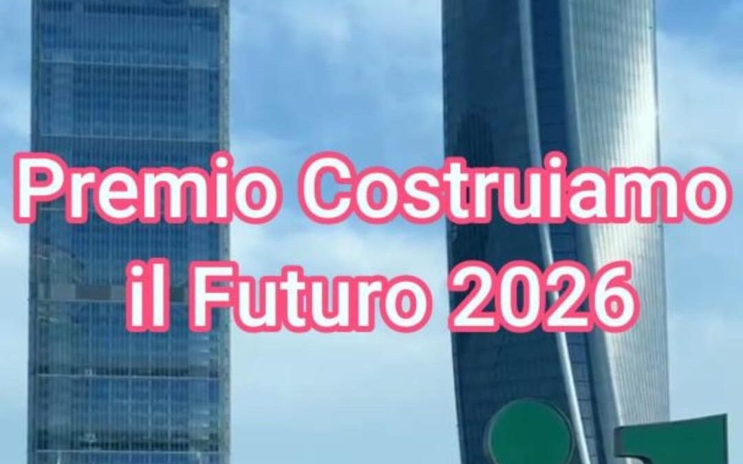 Premio Costruiamo il Futuro 2026